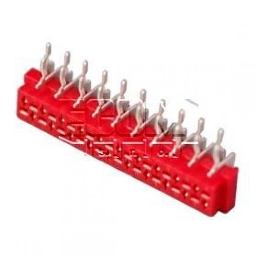 Konektor Micro-Match C3129-20PYNTR0R, zásuvka 90°, 20 pinů