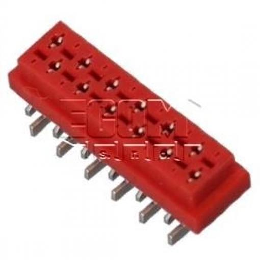 Konektor Micro-Match C3131-12PYNTRTR, zásuvka SMD, 12 pinů