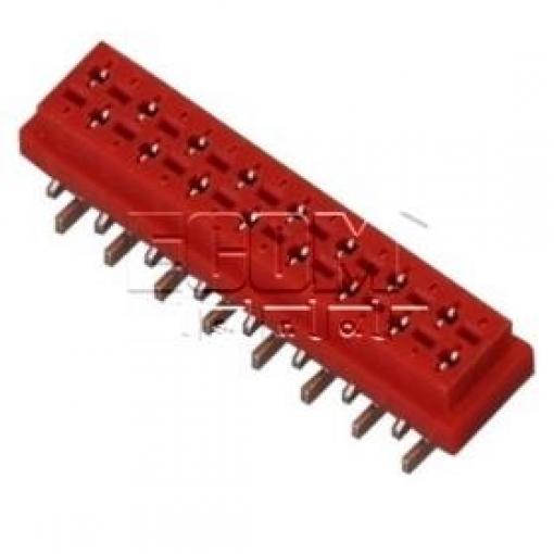 Konektor Micro-Match C3131-16PYNTRTR, zásuvka SMD, 16 pinů
