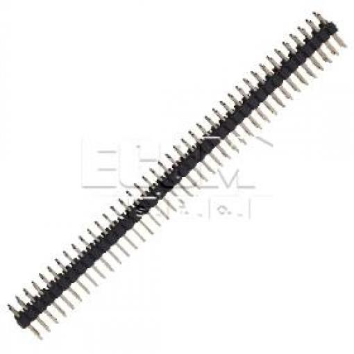 Kolíková lišta lámací DS1025-05-2×40P8BV7-B, 2řadá, rozteč 2,00 mm