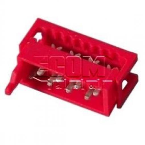 Konektor Micro-Match DS1015-01-08R6, vidlice IDC, 8 pinů, 1,27 mm