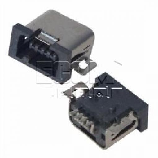 Konektor mini USB DS1103-BN01, zásuvka, SMD, 90°