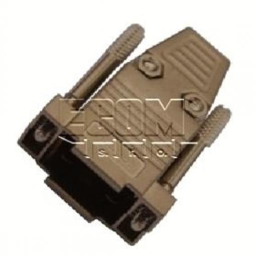Kryt na D-SUB 37 pinů DS1047-37M2L, kovový