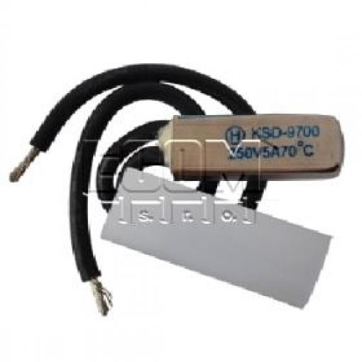 Termostat KSD-9700-110, 110 °C, 250 V / 5 A, NC