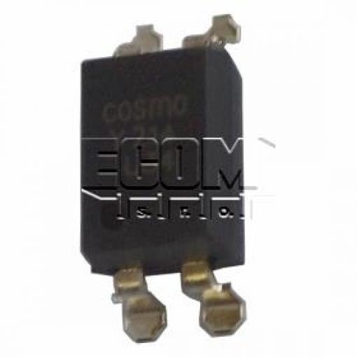 SSR relé KAQY214A, MOSFET, 400 V AC, 130 mA, DIP-4 SMD