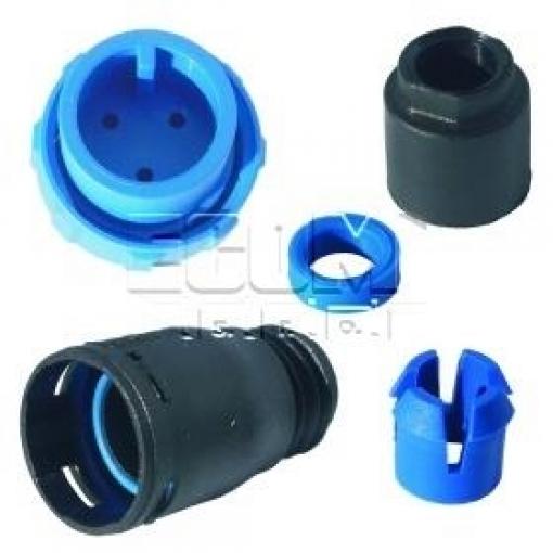 Průmyslový kruhový konektor PX0410/03P/5560, 3 piny, 8 A, 250 V, IP68