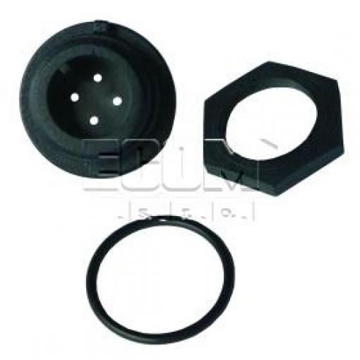 Kruhový konektor PX0412-04P, 4 piny, 5 A / 125 V, IP68