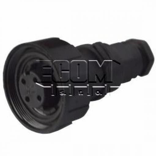 Průmyslová kruhová zásuvka PX0748-S, 4 piny, 10 A, 277 V, IP68
