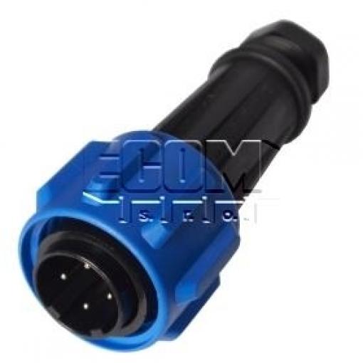 Vidlice kruhová PX0911-04-P, 32 A / 600 V, d=13–15 mm, 4 piny