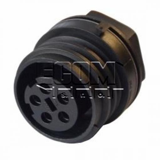 Průmyslová kruhová zásuvka PX0931-05-S, 5 pinů, 32 A, 600 V, IP68