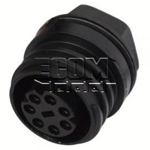 Průmyslová kruhová zásuvka PX0931-07-S, 32 A / 430 V, IP68