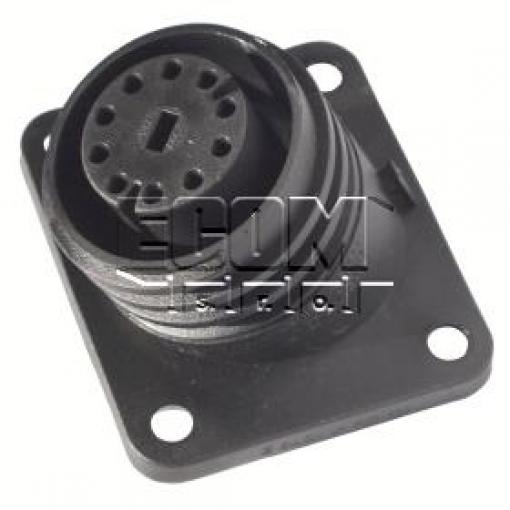 Průmyslová kruhová zásuvka PX0941-10-S, 10 pinů, 10 A, 250 V, IP68