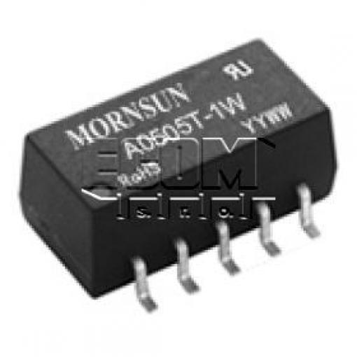 DC/DC měnič A0512T-1W, ±12 V / 42 mA, izolovaný, DIP-10 SMD