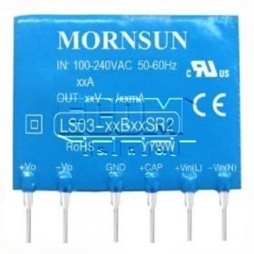 AC/DC měnič LS03-15B12SR2, 12 V / 250 mA, izolovaný, SIP-12