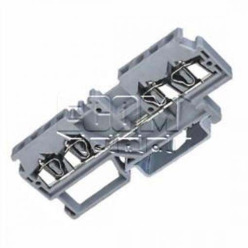 Svorka na DIN lištu WS2.5-QU-01P-11-00A(H), šedá