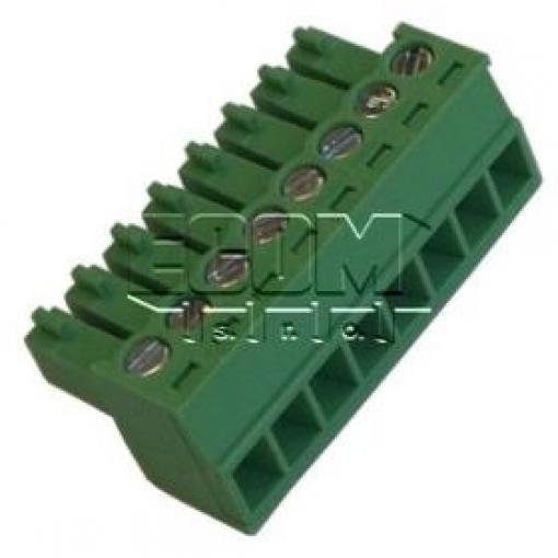 Svorkovnice 15EDGK-3.81-08P, 8 pólů, 250 V / 7 A, 3,81 mm, zelená
