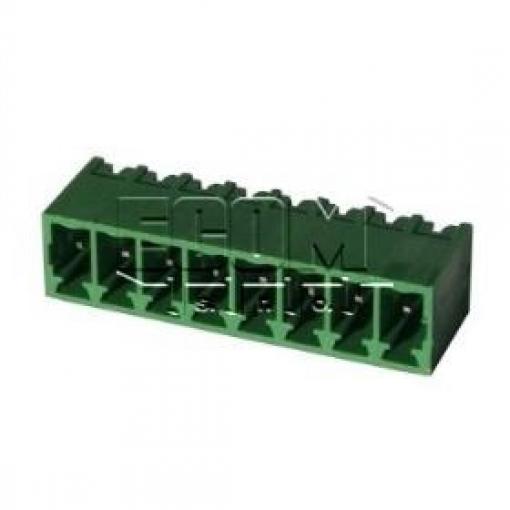Vidlice 15EDGVC-3.81-08P-14, 8 pólů, 250 V / 7 A, zelená