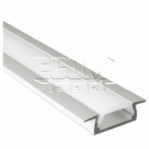Hliníkový profil MICRO-K B3775, 2 m, anodizovaný