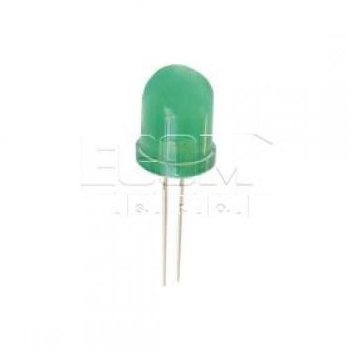 LED dioda HB8A-133, zelená 570 nm, 15 mcd, 20 mA, 45°