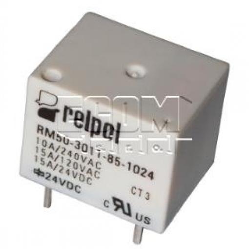 Výkonové relé RM50-3011-85-1024, 24 V DC, 10 A AC / 15 A DC