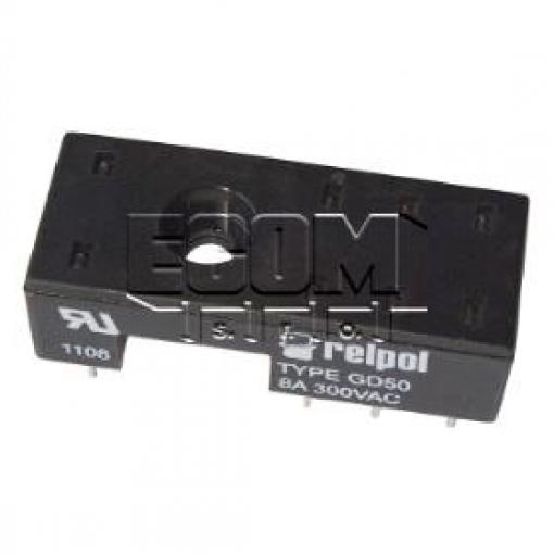 Patice pro relé GD50-BLACK, RM83/84/85/87, 8 A