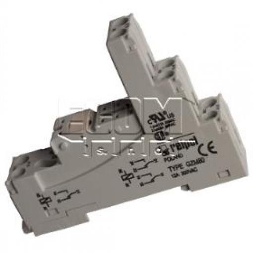 Patice pro relé GZM80, RM84/RM85, 12 A, DIN lišta
