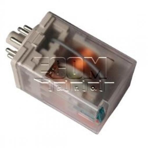 Výkonové relé R15-2012-23-1024-WT, 24 V DC / 1,5 W, 2× přepínací