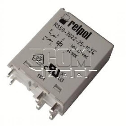 Výkonové relé RS50-3022-25-1024, 24 V DC / 2 A, 250 V AC / 48 A