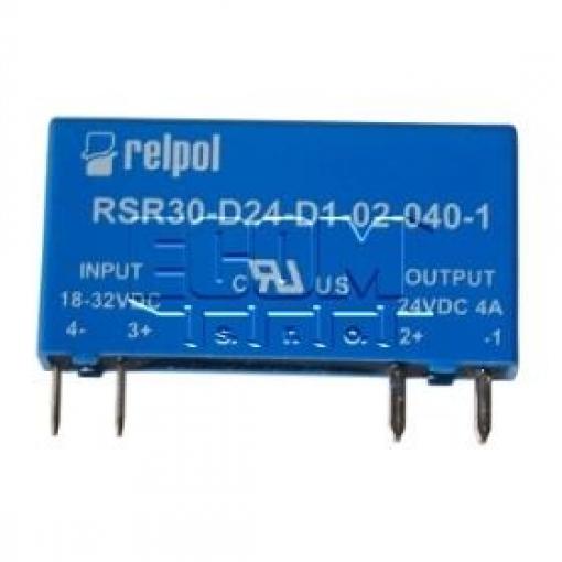 Solid State Relé RSR30-D12-D1-02-040-1, 12 V DC / 4 A