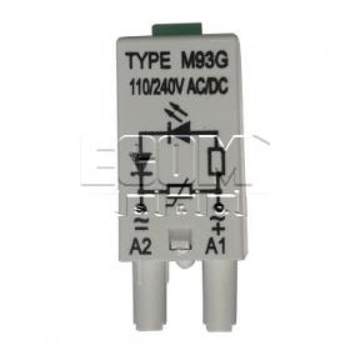 Modul ochrany proti přepětí LV M93G, 110/230 V AC