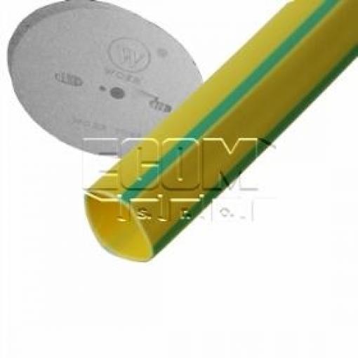 Smršťovací bužírka W-1-HL 2.0, 2:1, 125°C, průměr 2,0 mm, žlutozelená