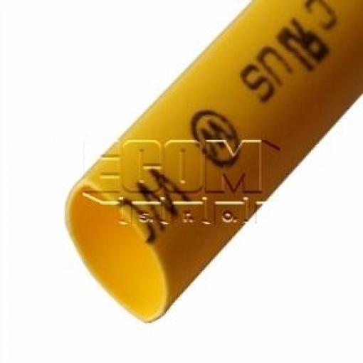Smršťovací bužírka W-1-H 3.0, 3,5 mm, žlutá, 1 m