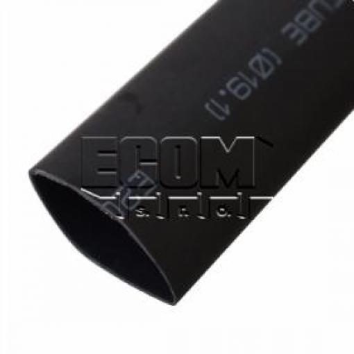 Smršťovací bužírka se lepidlem 19,1/5,6 mm, 3:1, 200°C, 1,22 m, černá