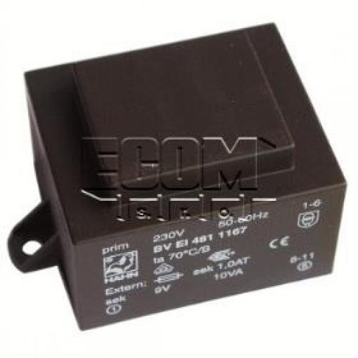 Transformátor BVEI4811172, 10 VA, 230 V / 12 V, 833 mA, EI48
