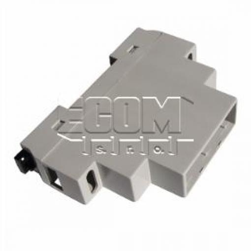 Krabička Z-105J ABS V0, DIN montáž, 90 × 65 × 18 mm, šedá