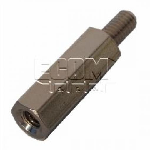 Distanční sloupek ESS DSL-DA5,5M3x10, kov, M3, 10 mm