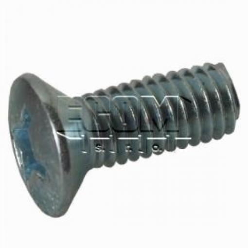 Šroub metrický M4 × 12 mm, křížový, čočková hlava, DIN 966