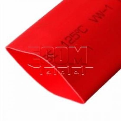 Smršťovací bužírka W-1-H 30,0 mm, 2:1, 125 °C, červená, 1 m