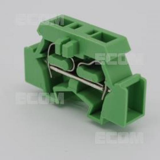Svorka na DIN lištu WS2.5-DB-01P-14-00A(H), zelená