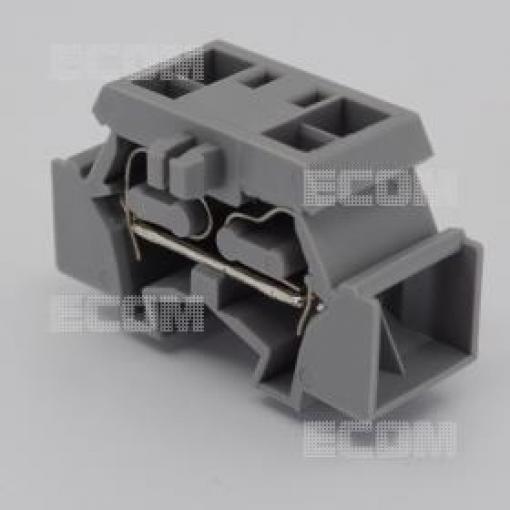 Svorka na DIN lištu WS2.5T-DB-01P-11-00A(H), šedá