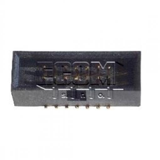 Vidlice krytá dvouřadá C3504-14DGB000R, SMD Au, rozteč 1,27 mm