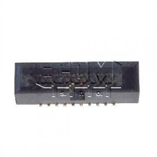 Vidlice krytá dvouřadá C3504-20DGB000R, 2×10 kontaktů, SMD Au