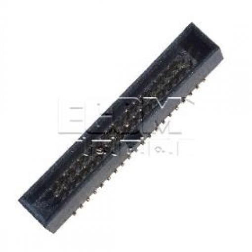 Vidlice krytá dvouřadá C3504-40DGB000R, 2×20 SMD Au