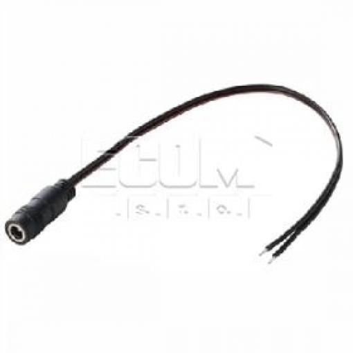 Prodlužovací kabel jack 2,1 mm, 0,2 m, vidlice