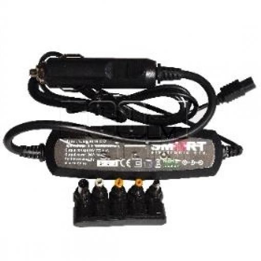 Automobilový adaptér YJUN-9019-C12, 90 W, 19 V, 5 konektorů