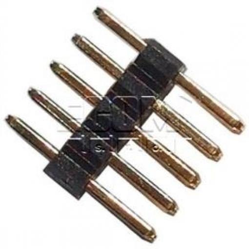 Kolíková lišta lámací C1280-10BSGAS0R, 2×5, Au, rozteč 1,27 mm