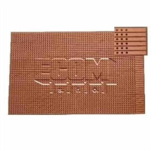 Plošný spoj jednostranný UP720, 160 × 100 mm, RM 2,54 mm