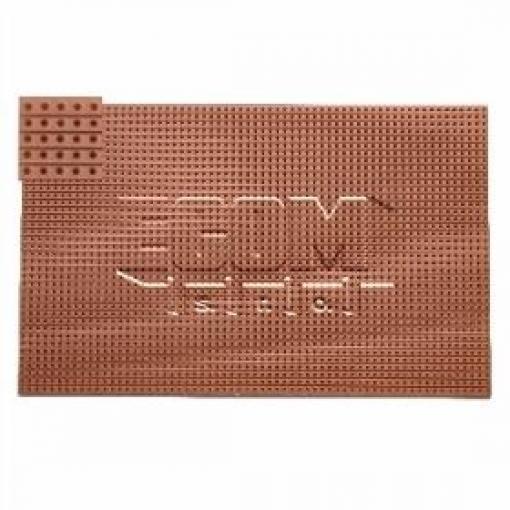 Plošný spoj jednostranný H25SR160, 160 × 100 mm, RM 2,54 mm