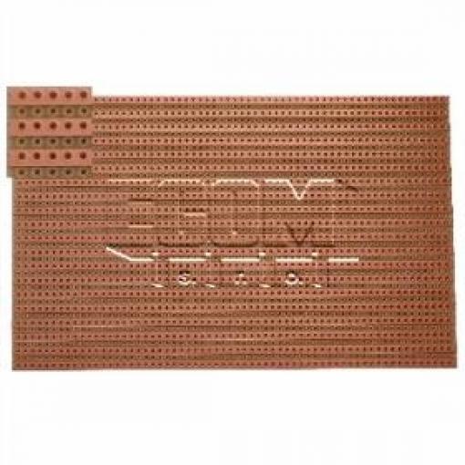 Plošný spoj jednostranný H5SR160, 160 × 100 mm, RM 5,08 × 2,54 mm