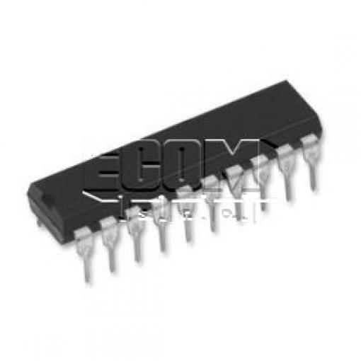 A/D převodník ADC0838CCN, 8kanálový, 8bit, sériový, DIP-20